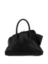 The Attico La Passeggiata Mini Top Handle Bag BLACK