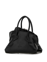 The Attico La Passeggiata Mini Top Handle Bag BLACK