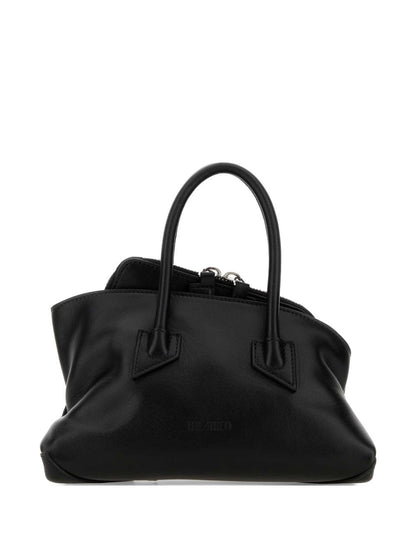 The Attico La Passeggiata Mini Top Handle Bag BLACK