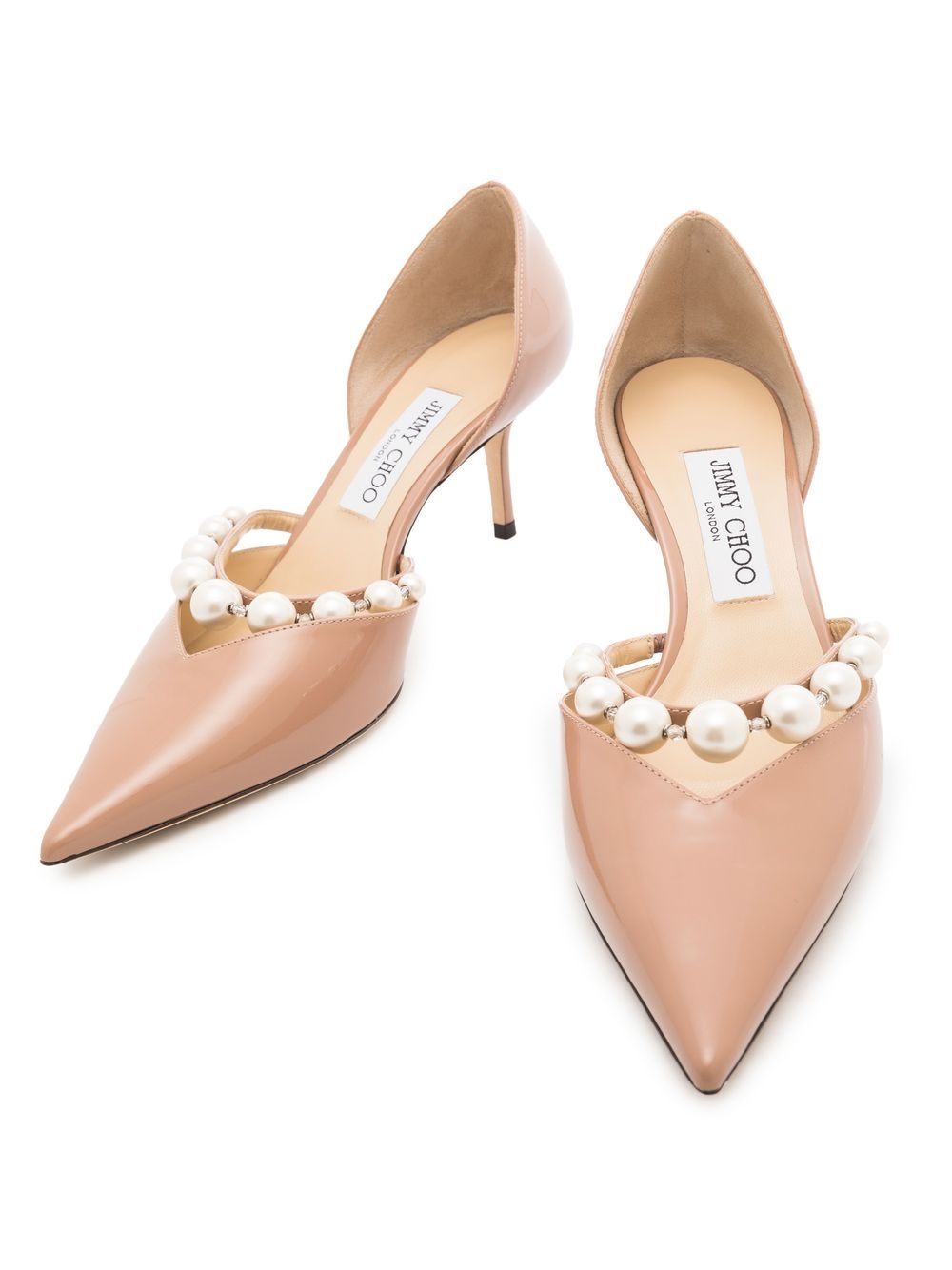 JIMMY CHOO With Heel POWDER POWDER