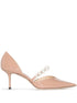 JIMMY CHOO With Heel POWDER POWDER