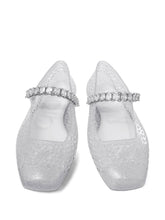 JIMMY CHOO Flat shoes SILVER SILVER