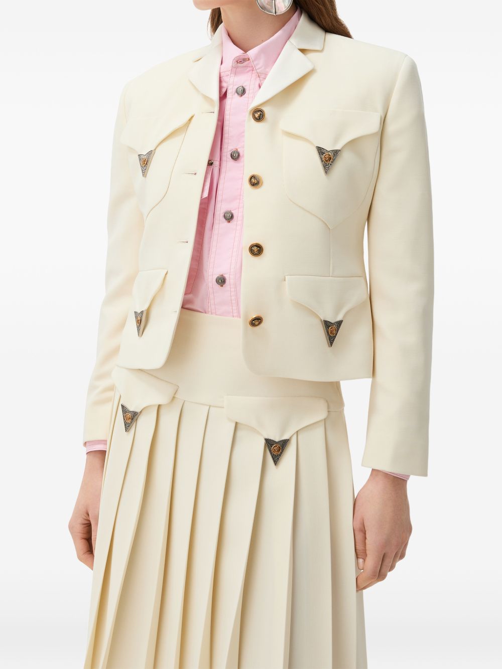 Versace Jacket Ivory