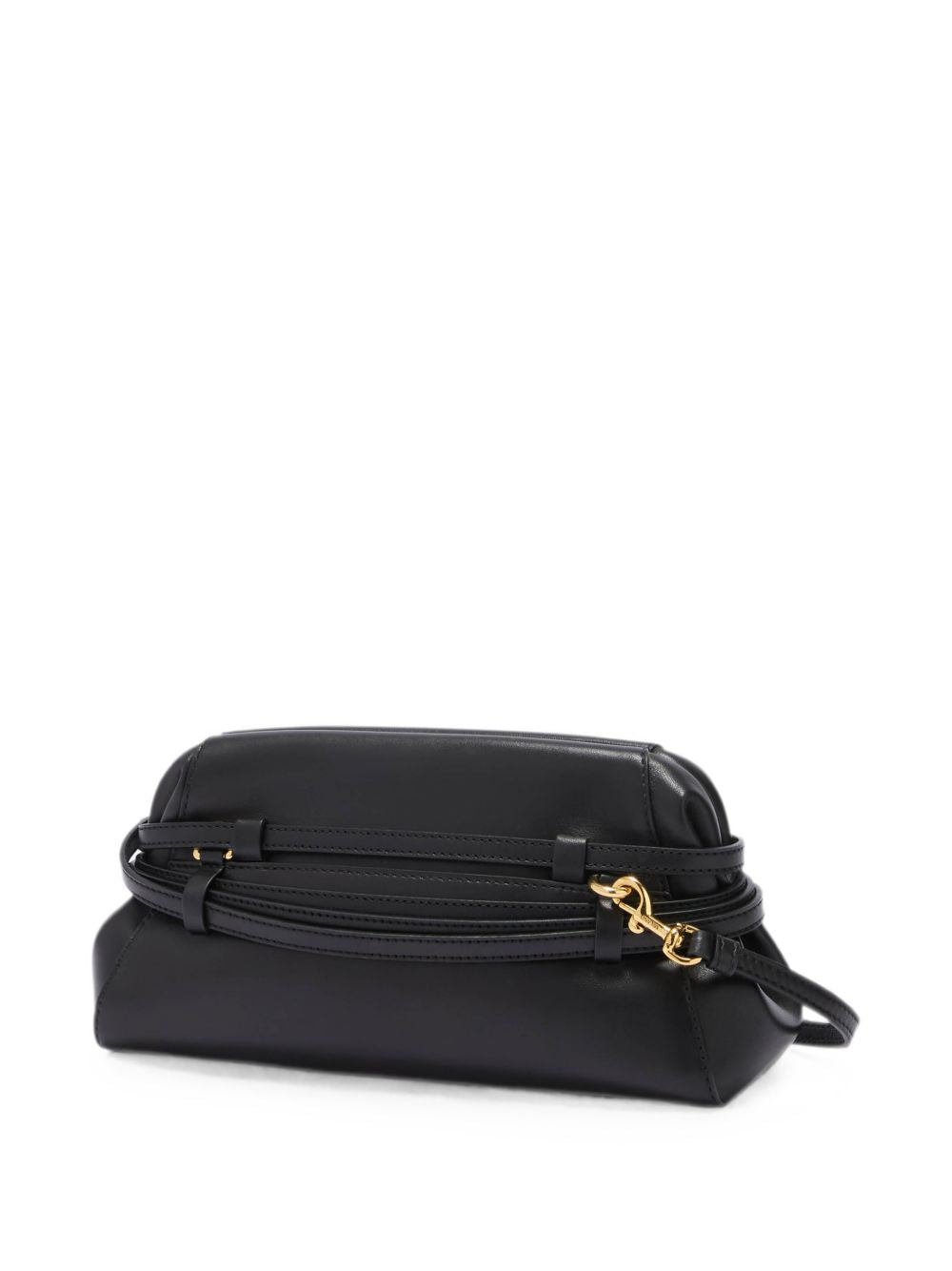 Moschino Belt Detail Shoulder Bag BLACK