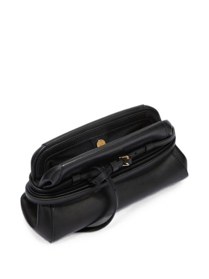 Moschino Belt Detail Shoulder Bag BLACK