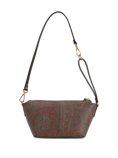 Etro Paisley Crossbody Bag BROWN