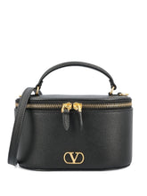 Valentino Garavani VLogo Bowling Bag BLACK