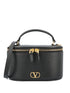 Valentino Garavani VLogo Bowling Bag BLACK