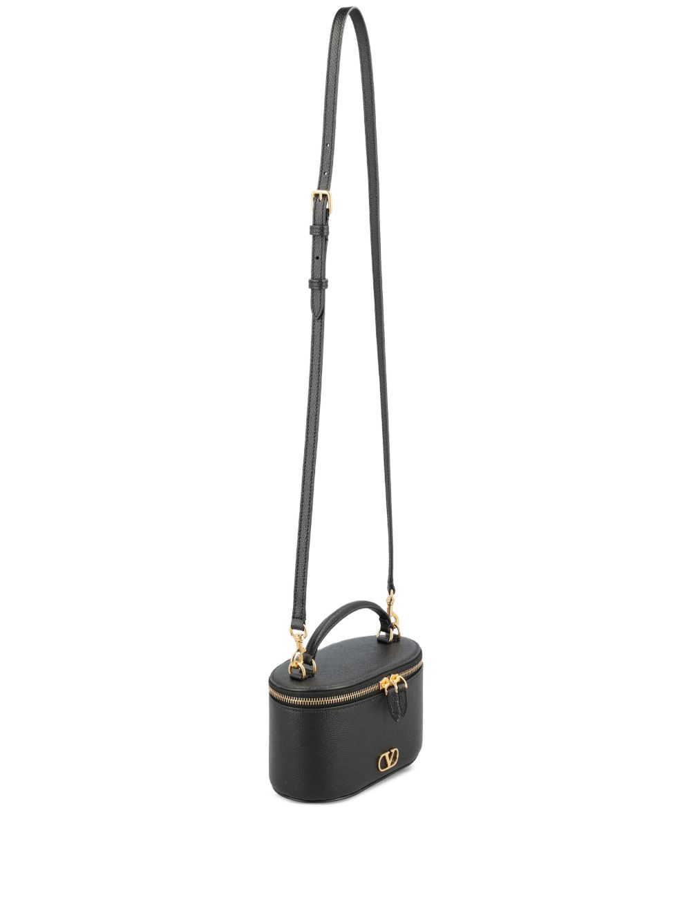 Valentino Garavani VLogo Bowling Bag BLACK