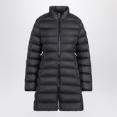 Moncler Igesse Black Midi Down Jacket Black