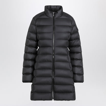 Moncler Igesse Black Midi Down Jacket Black