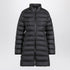 Moncler Igesse Black Midi Down Jacket Black