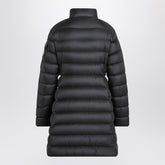 Moncler Igesse Black Midi Down Jacket Black