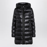 Moncler Hooded Suyenne Down Coat Black 