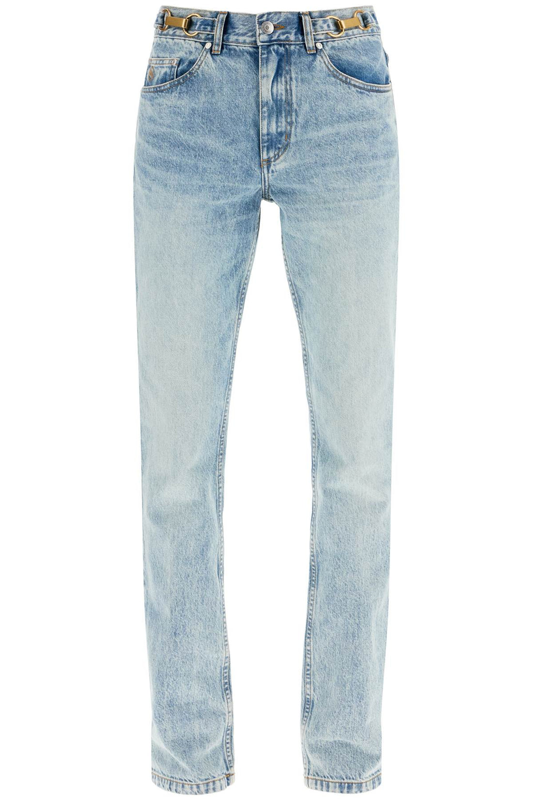 five-pocket slim fit jeans