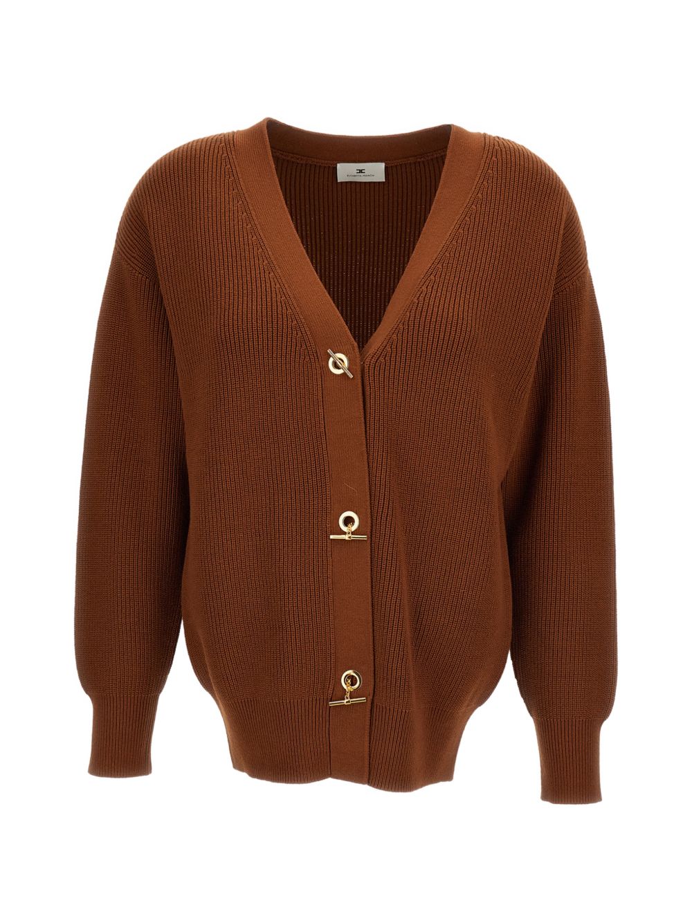 Elisabetta Franchi Sweaters BROWN BROWN