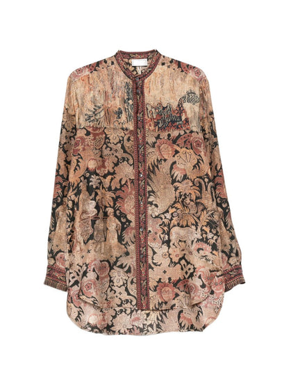 Pierre Louis Mascia Shirt BROWN