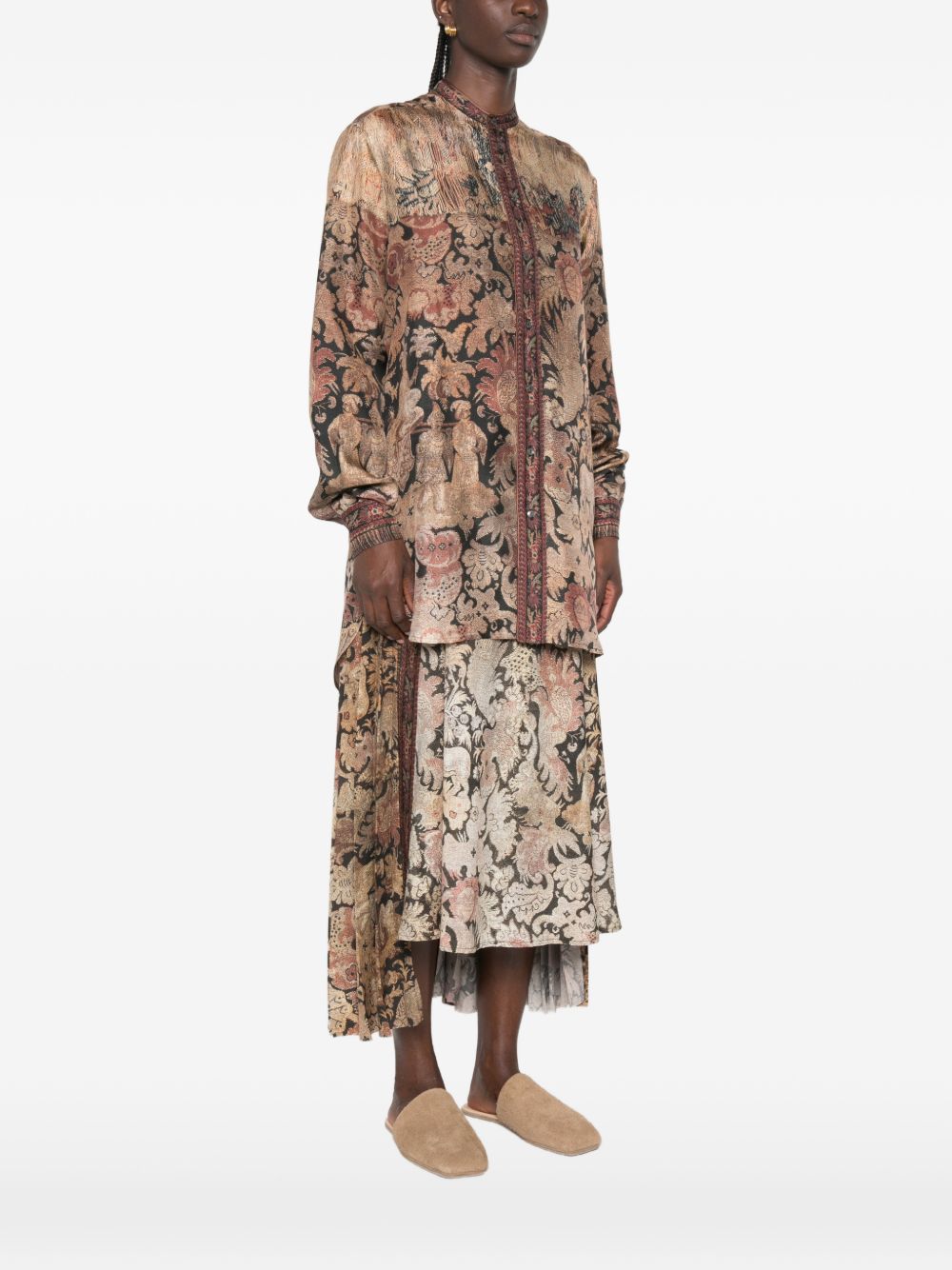 Pierre Louis Mascia Shirt BROWN