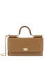 Dolce & Gabbana Logo Plaque Card Holder CAMEL