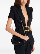 Balmain 1945 Chain Shoulder Bag BLACK