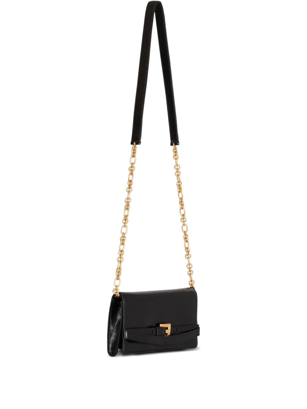 Balmain 1945 Chain Shoulder Bag BLACK