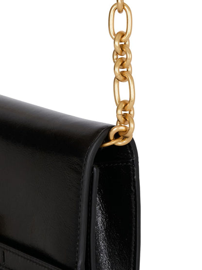 Balmain 1945 Chain Shoulder Bag BLACK