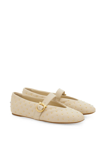 Ferragamo Flat shoes ECRU ECRU