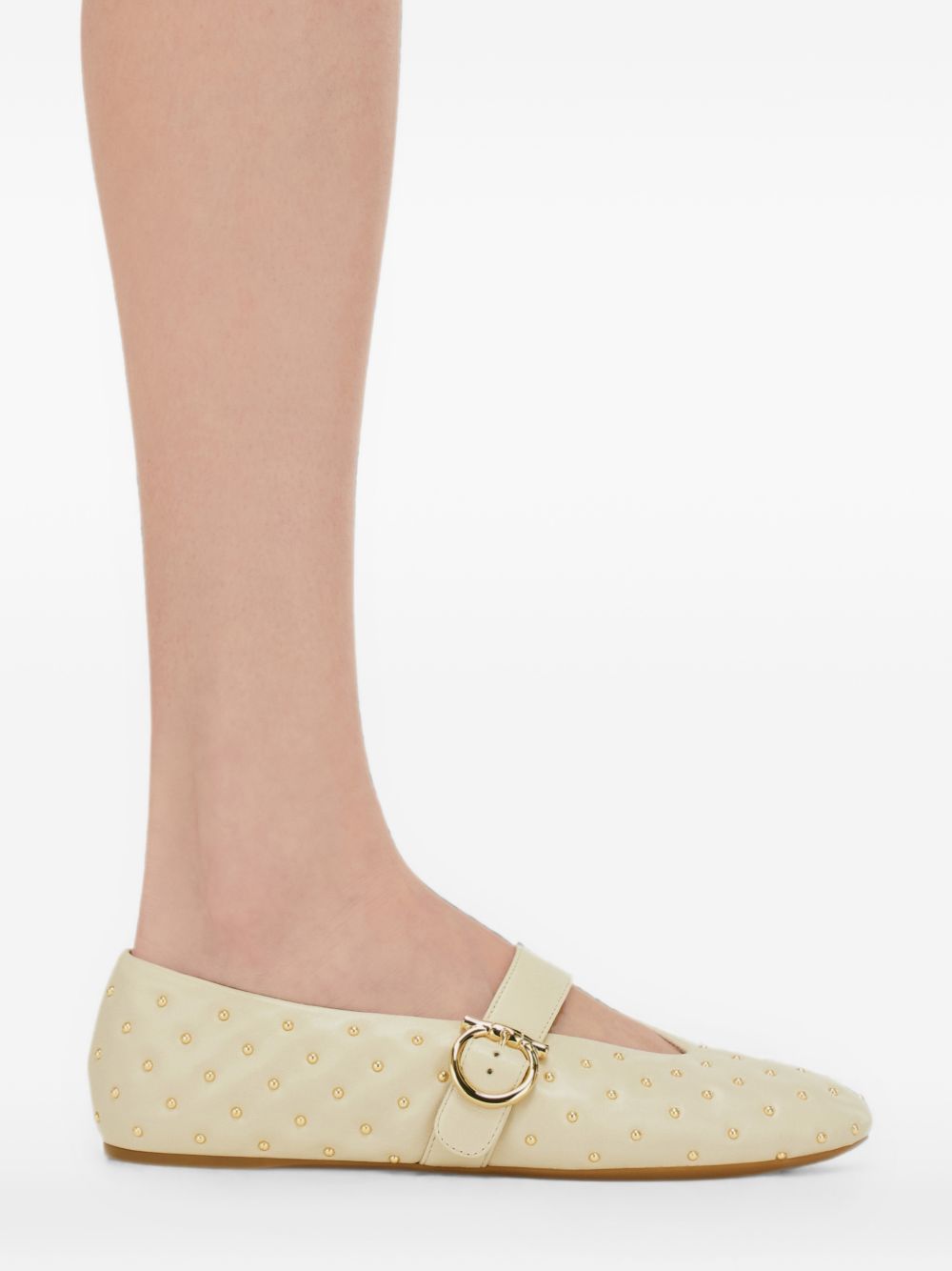 Ferragamo Flat shoes ECRU ECRU