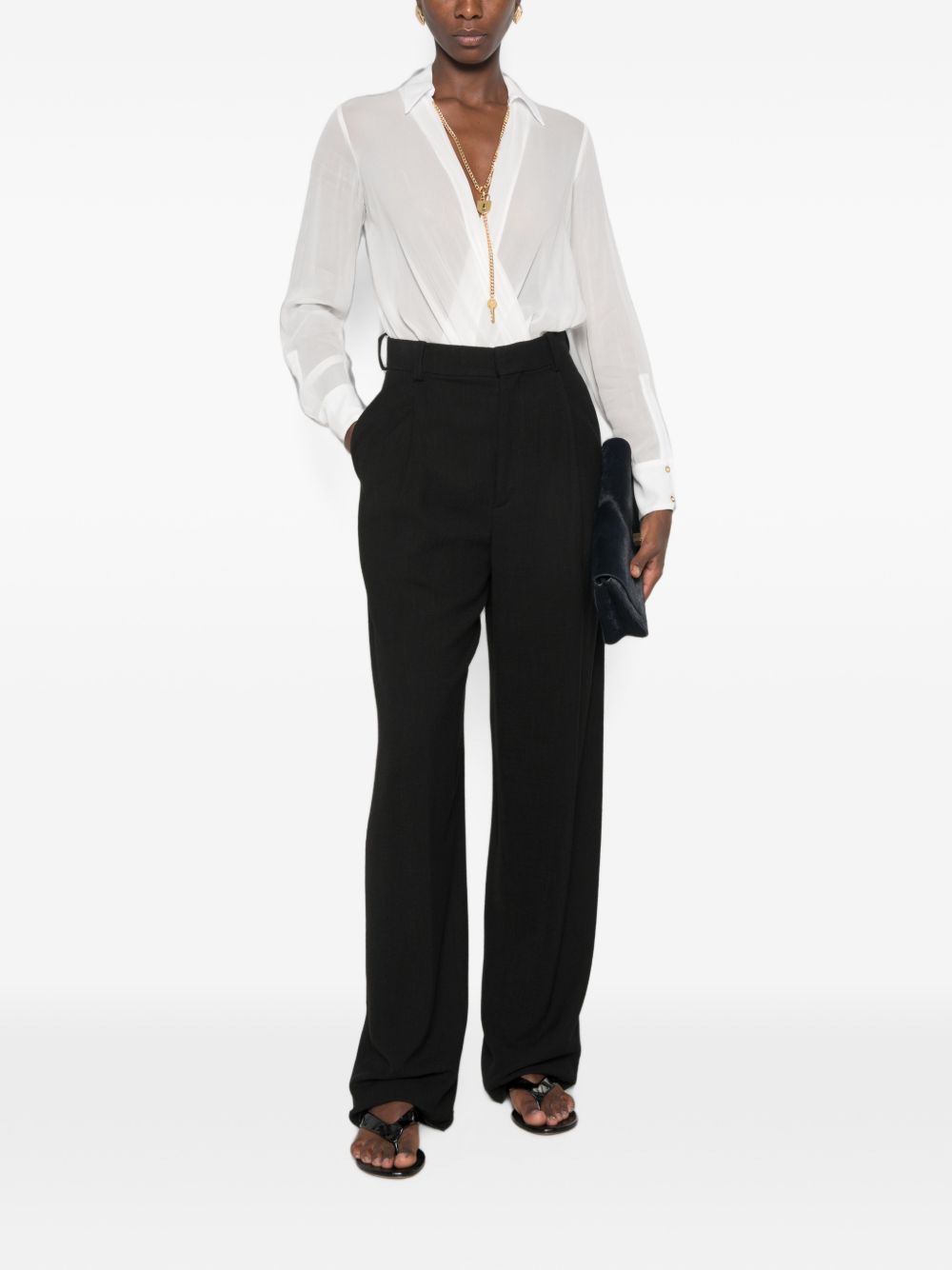 Elisabetta Franchi Bodysuit Ivory