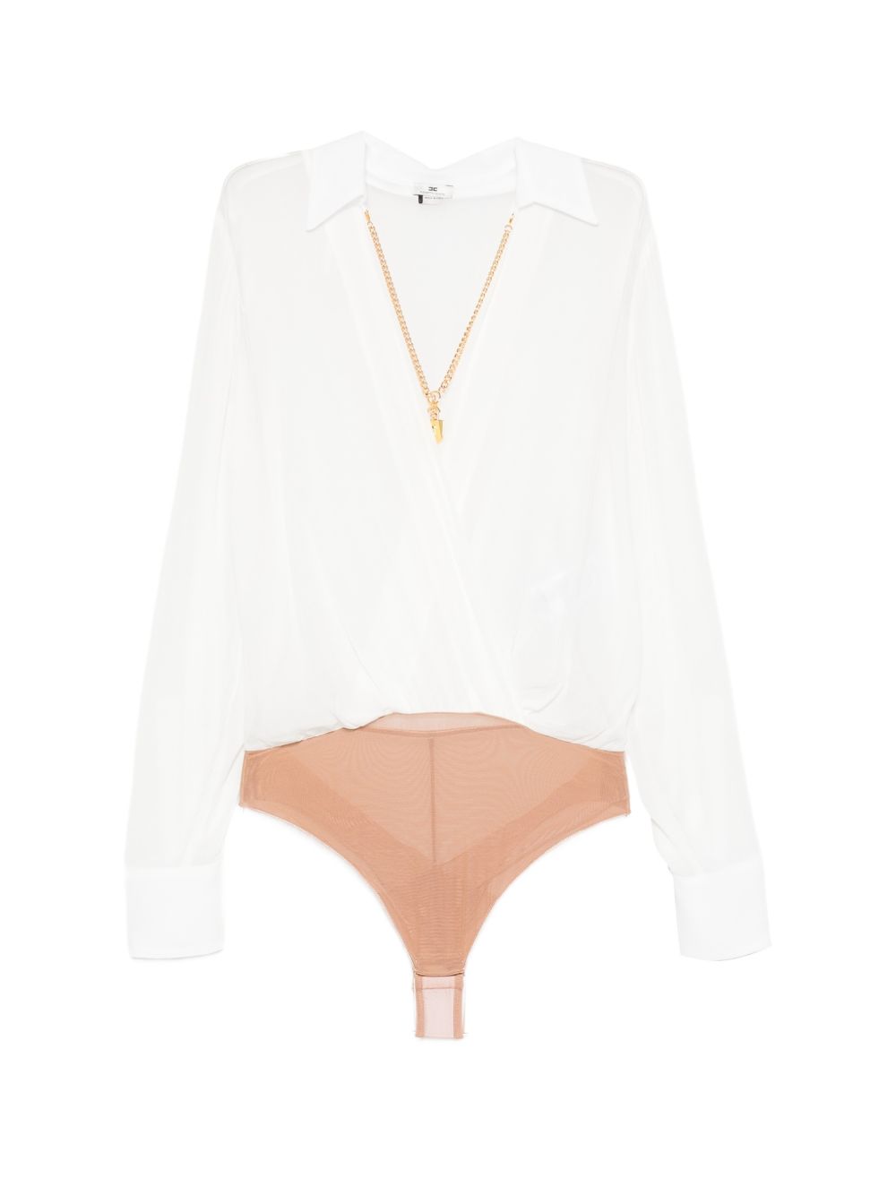 Elisabetta Franchi Bodysuit Ivory