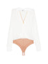 Elisabetta Franchi Bodysuit Ivory