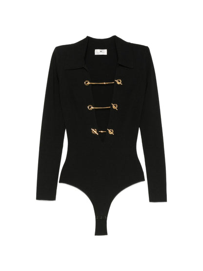 Elisabetta Franchi Bodysuit BLACK