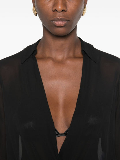 Elisabetta Franchi Bodysuit BLACK