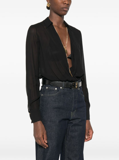 Elisabetta Franchi Bodysuit BLACK