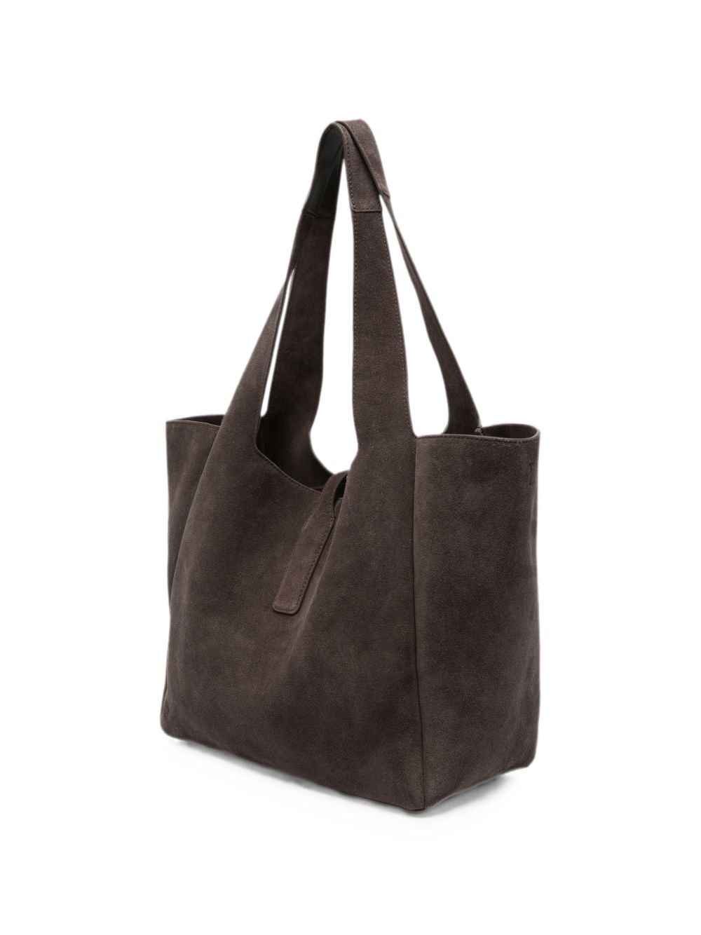 Hogan Trend Leather Tote BROWN