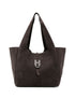 Hogan Trend Leather Tote BROWN