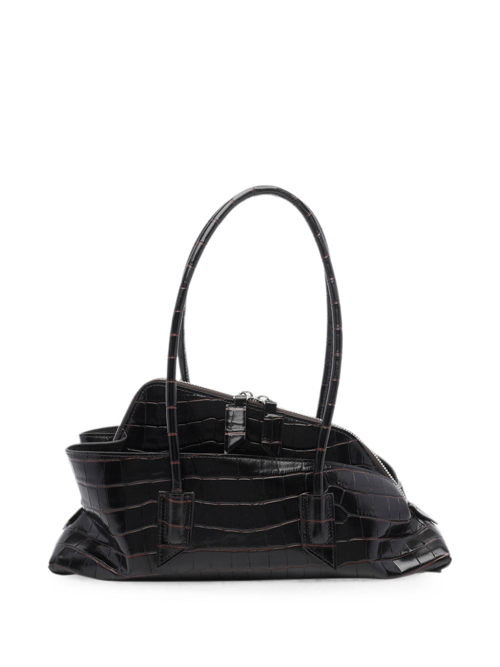 The Attico La Passeggiata Small Bag BROWN