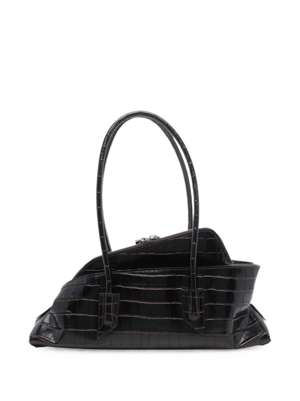 The Attico La Passeggiata Small Bag BROWN