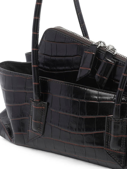 The Attico La Passeggiata Small Bag BROWN