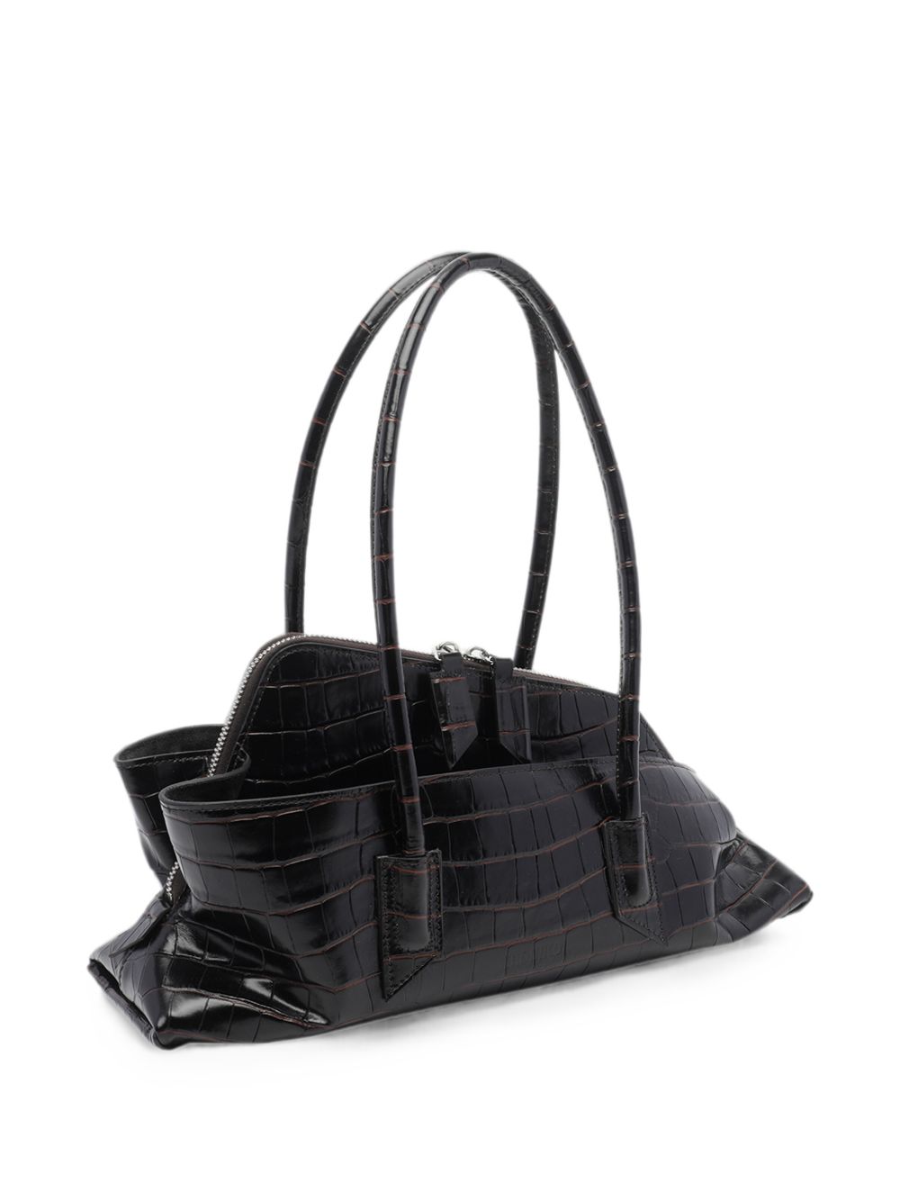 The Attico La Passeggiata Small Bag BROWN