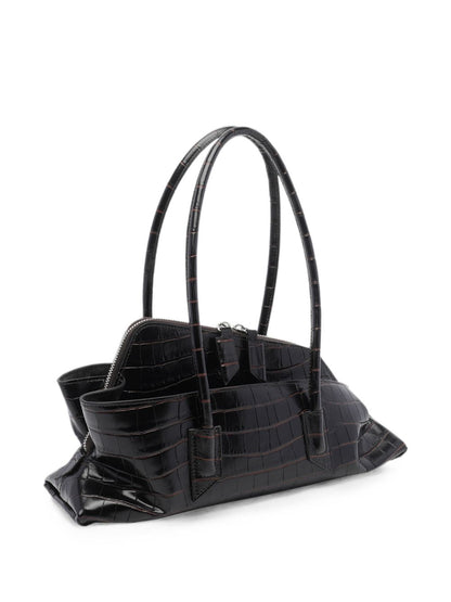 The Attico La Passeggiata Small Bag BROWN