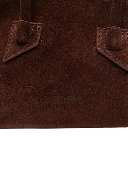 The Attico Monday Shoulder Bag BROWN