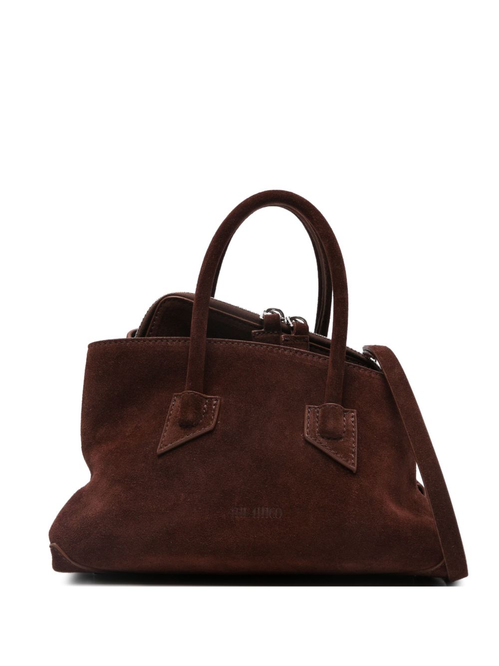 The Attico Monday Shoulder Bag BROWN