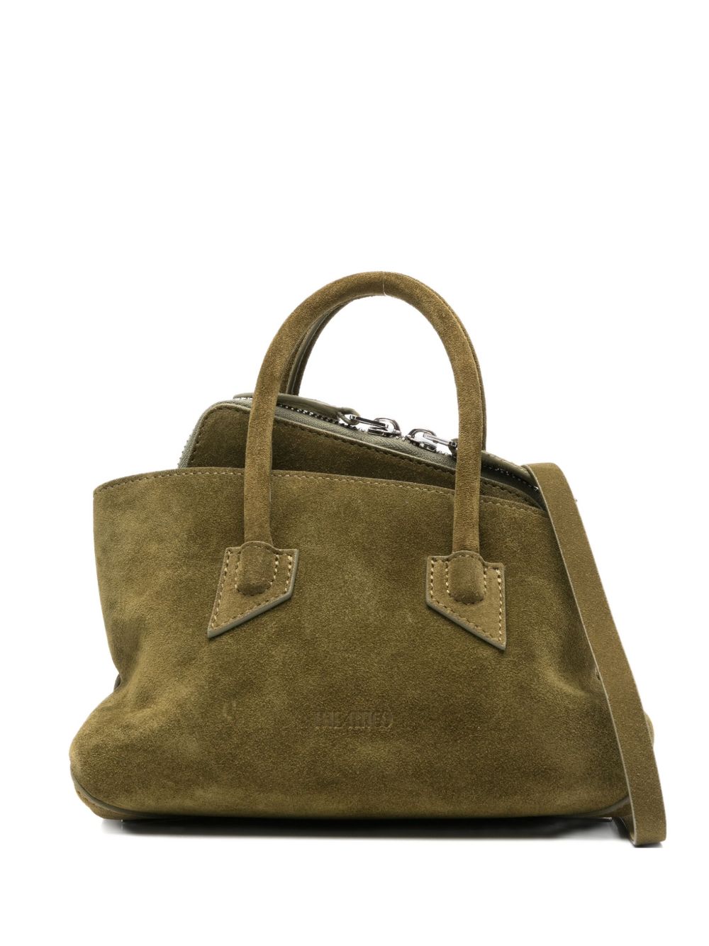 The Attico Monday Shoulder Bag KHAKI