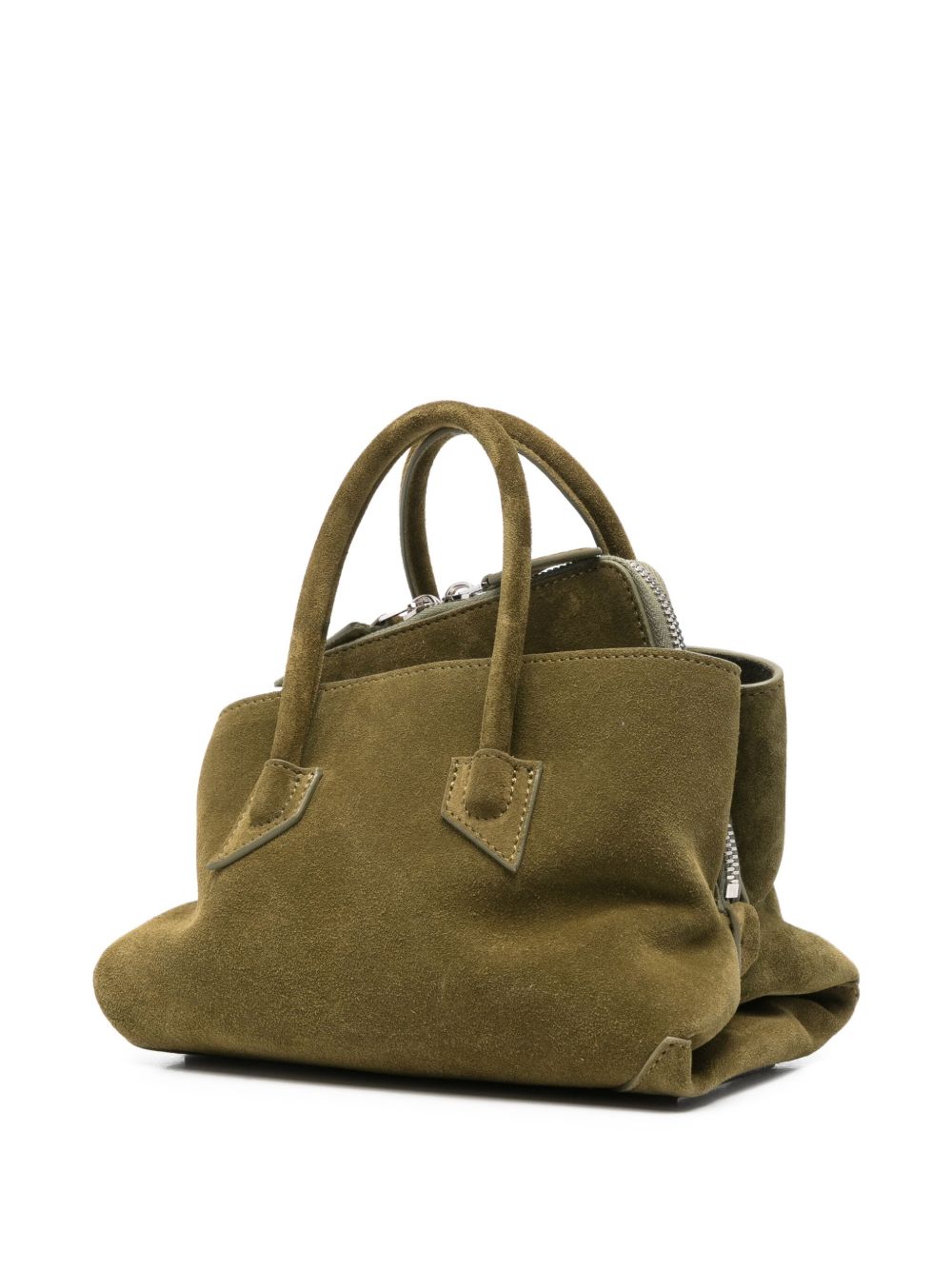 The Attico Monday Shoulder Bag KHAKI