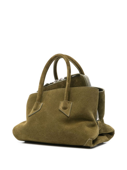 The Attico Monday Shoulder Bag KHAKI