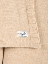 The Attico Roll Neck Scarf Sweater BEIGE