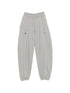 The Attico Piped-Trim Track Pants Gray