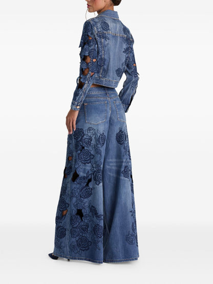 Alice + Olivia Denim Jeans NAVY