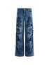 Alice + Olivia Denim Jeans NAVY